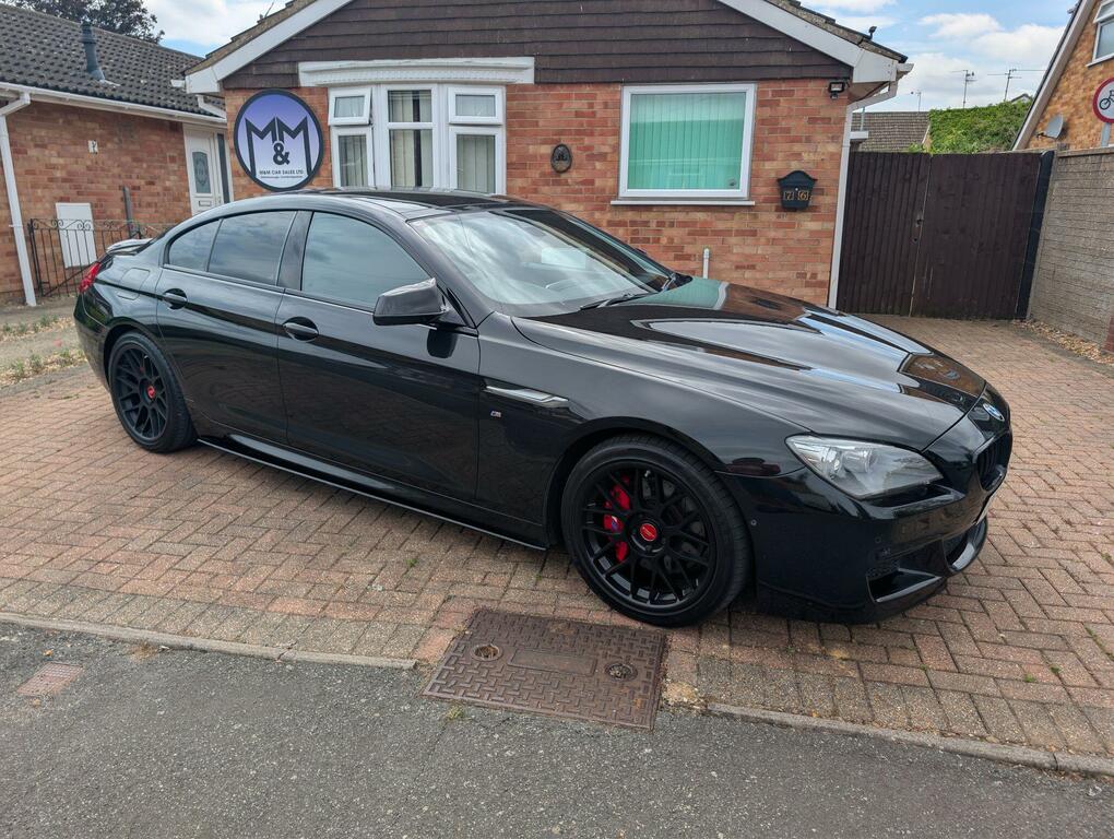 BMW 6 Series Gran Coupe M Sport Black #5