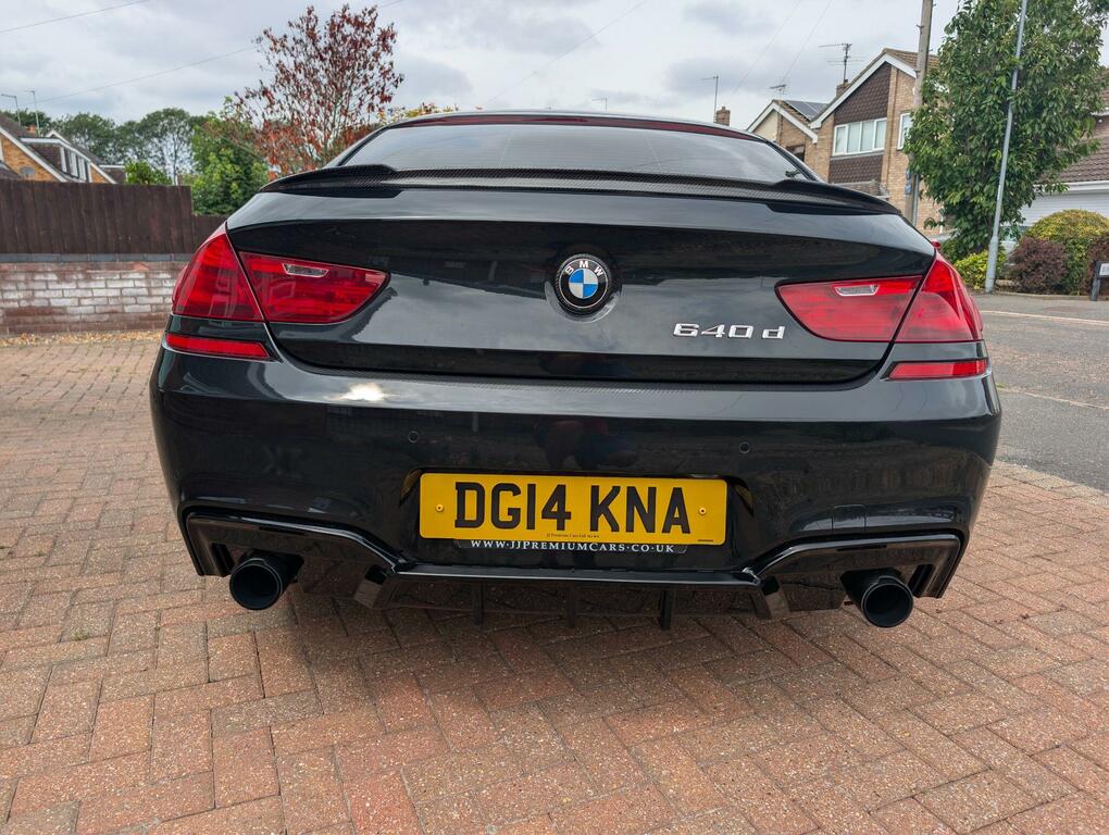 BMW 6 Series Gran Coupe Coupe 3.0 640D M Sport Euro 5 Ss 2014 Black #9