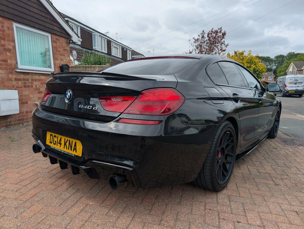 BMW 6 Series Gran Coupe M Sport Black #2