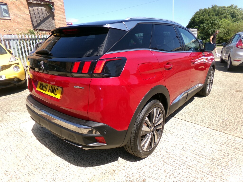 Peugeot 3008 Suv 1.2 Puretech Gt Line 2019 MW19HMC Red #4