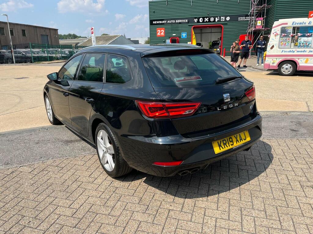 Seat Leon Estate 2.0 Tdi Fr St Euro 6 Ss 201919 KR19XAJ Black #4
