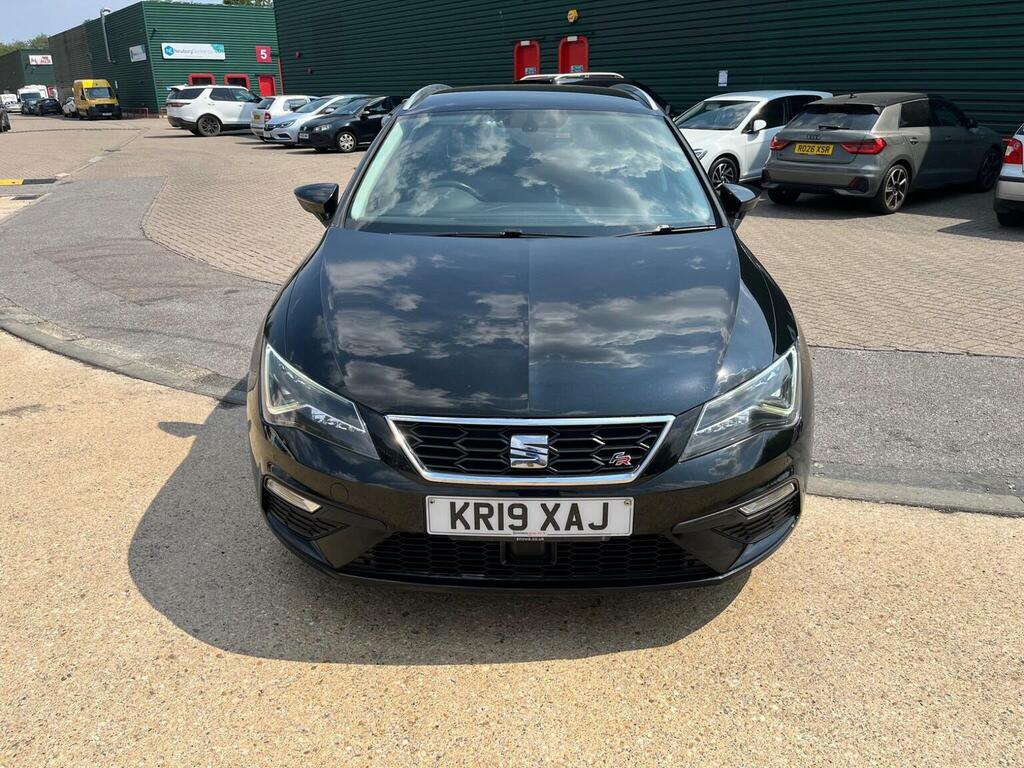 Seat Leon Estate 2.0 Tdi Fr St Euro 6 Ss 201919 KR19XAJ Black #2