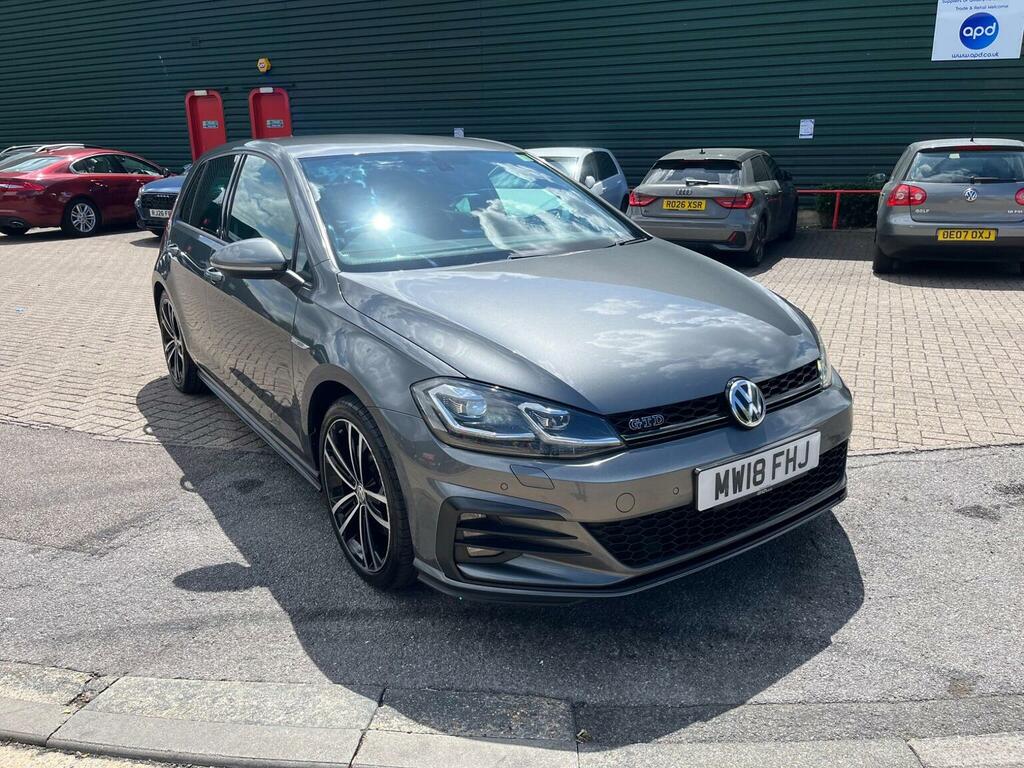 Volkswagen Golf Hatchback 2.0 Tdi Gtd Euro 6 Ss 201818 Grey