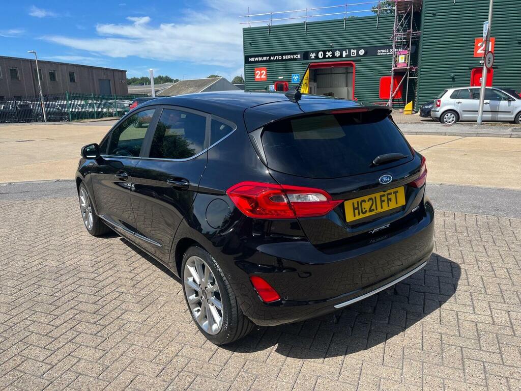 Ford Fiesta Hatchback 1.0T Ecoboost Mhev Vignale Edition Euro HC21FFT Black #4