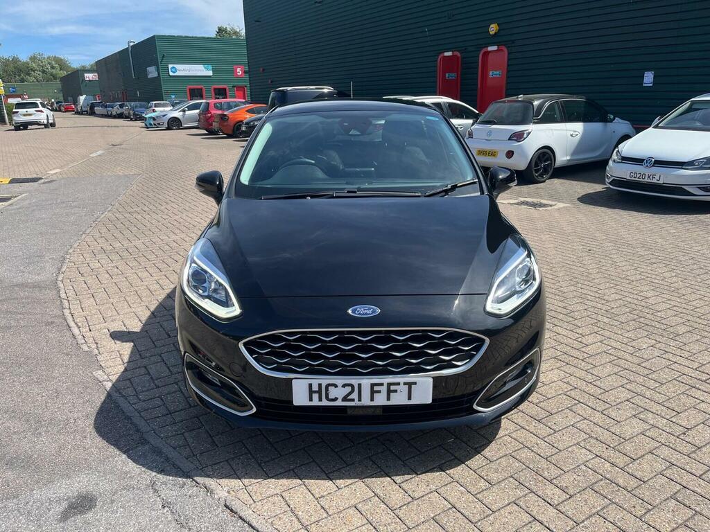 Ford Fiesta Hatchback 1.0T Ecoboost Mhev Vignale Edition Euro HC21FFT Black #2