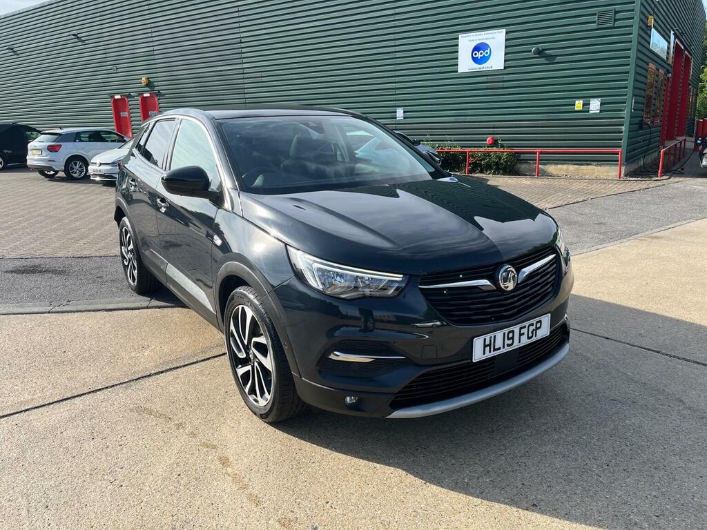 Vauxhall Grandland X Suv 1.2 Turbo Elite Nav Euro 6 Ss 201 HL19FGP Grey