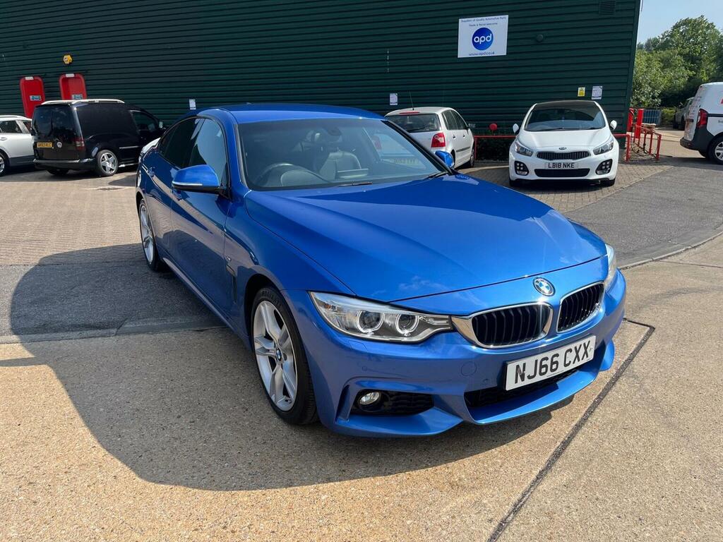 BMW 4 Series Gran Coupe Hatchback 2.0 420D M Sport Euro 6 Ss Blue