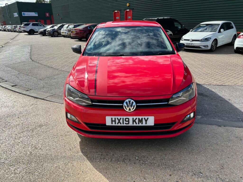 Volkswagen Polo Hatchback 1.0 Evo Beats Euro 6 Ss 201919 HX19KMY Red #2