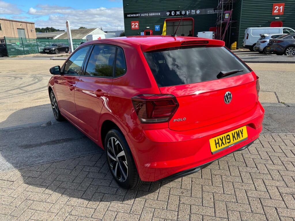 Volkswagen Polo Hatchback 1.0 Evo Beats Euro 6 Ss 201919 HX19KMY Red #4