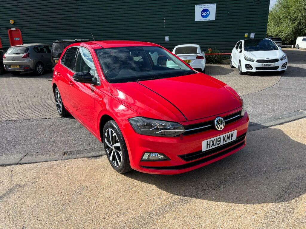 Volkswagen Polo Hatchback 1.0 Evo Beats Euro 6 Ss 201919 HX19KMY Red
