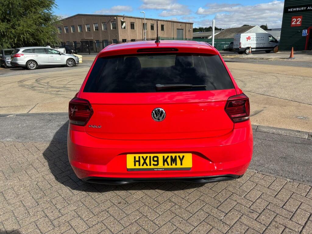 Volkswagen Polo Hatchback 1.0 Evo Beats Euro 6 Ss 201919 HX19KMY Red #5