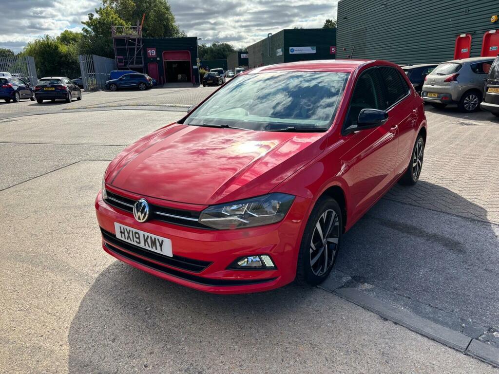 Volkswagen Polo Hatchback 1.0 Evo Beats Euro 6 Ss 201919 HX19KMY Red #3