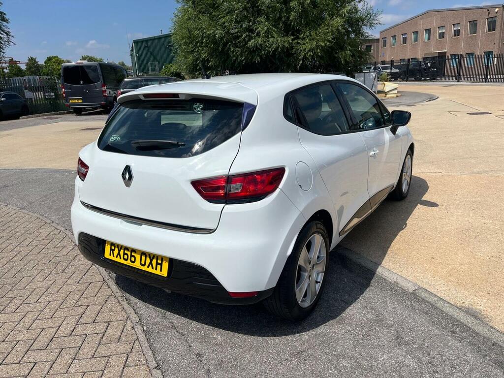 Renault Clio Hatchback 1.2 16V Dynamique Nav Euro 6 20166 RX66OXH White #6