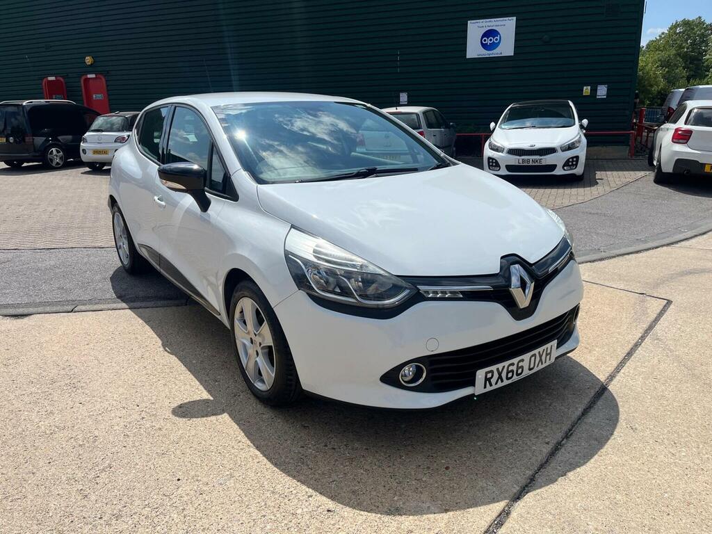 Renault Clio Hatchback 1.2 16V Dynamique Nav Euro 6 20166 White