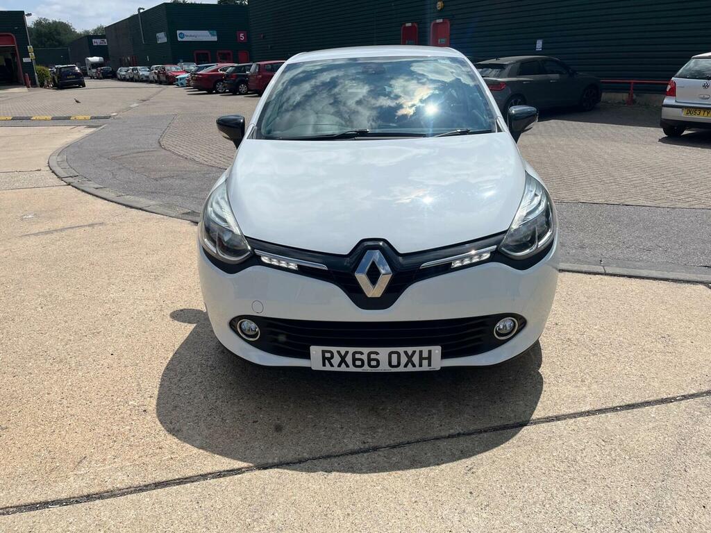 Renault Clio Hatchback 1.2 16V Dynamique Nav Euro 6 20166 RX66OXH White #2