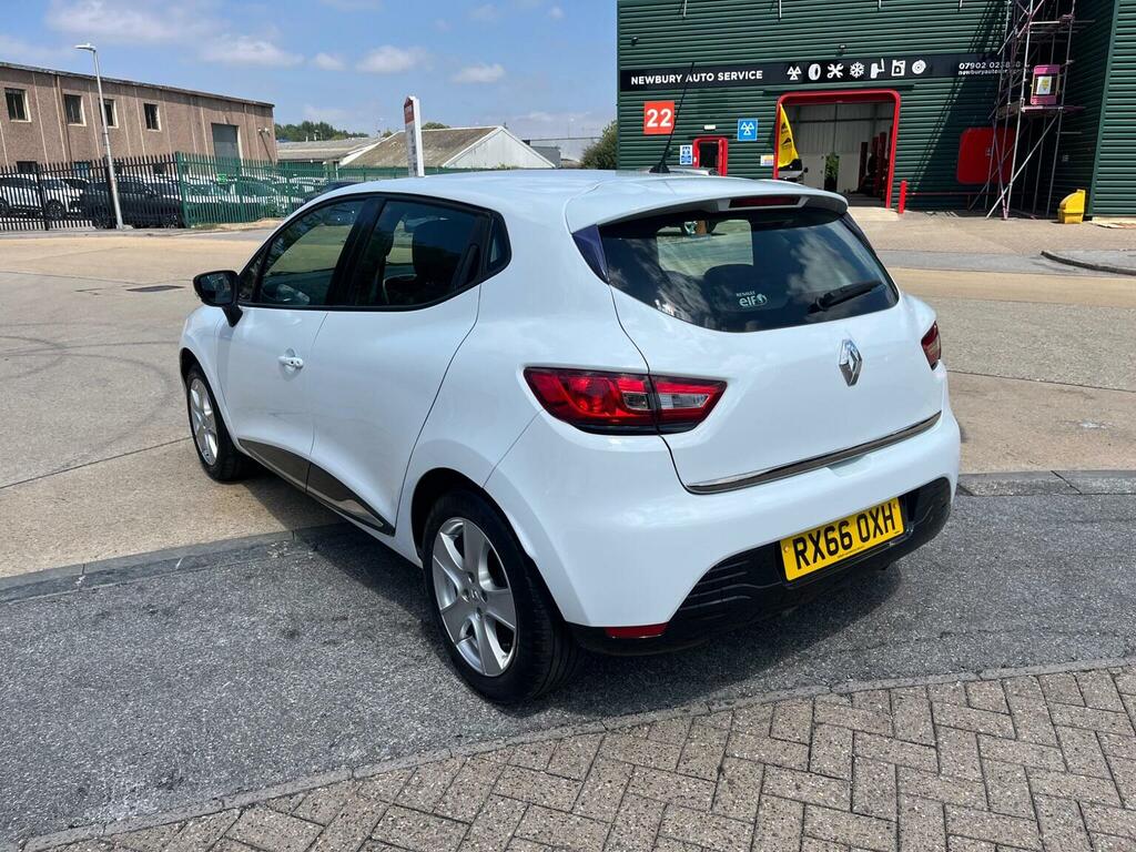 Renault Clio Hatchback 1.2 16V Dynamique Nav Euro 6 20166 RX66OXH White #4
