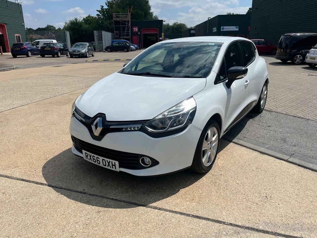 Renault Clio Hatchback 1.2 16V Dynamique Nav Euro 6 20166 RX66OXH White #3