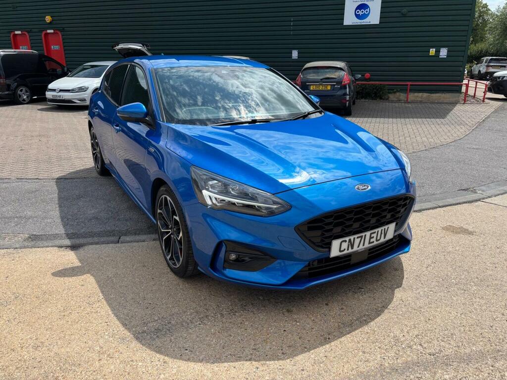 Ford Focus Hatchback 1.0T Ecoboost St-line X Edition Euro 6 Blue