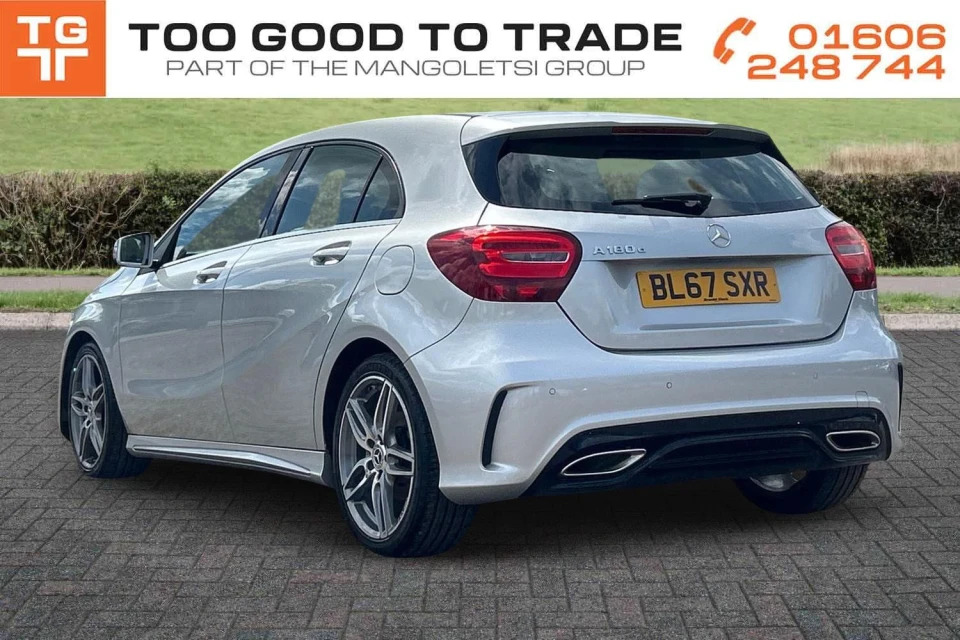 Mercedes-Benz A Class 1.5 A180d Amg Line Euro 6 Ss BL67SXR Silver #3
