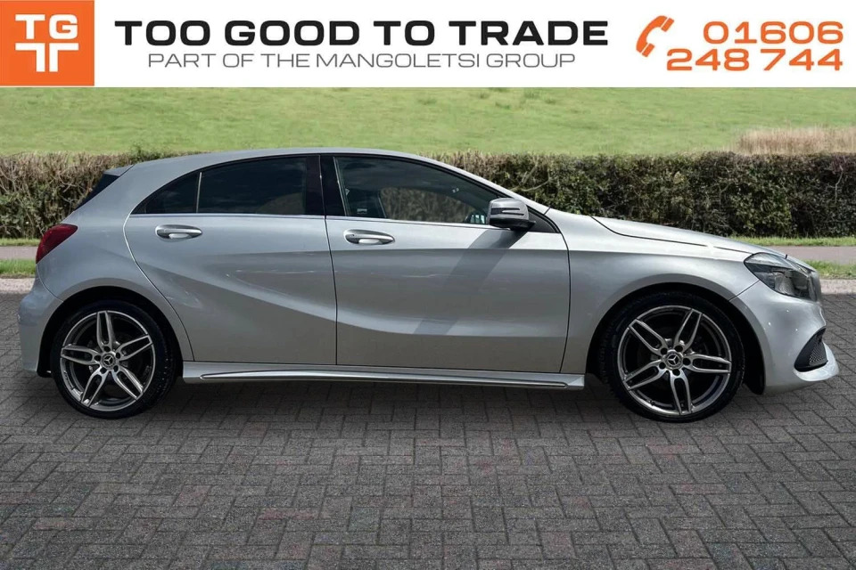 Mercedes-Benz A Class 1.5 A180d Amg Line Euro 6 Ss BL67SXR Silver #4