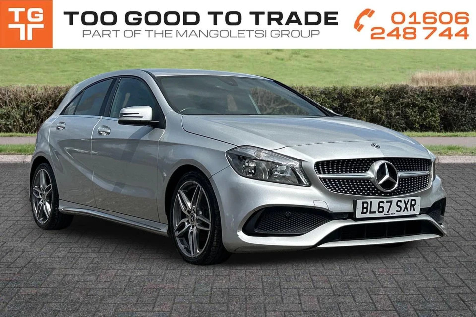 Mercedes-Benz A Class 1.5 A180d Amg Line Euro 6 Ss Silver