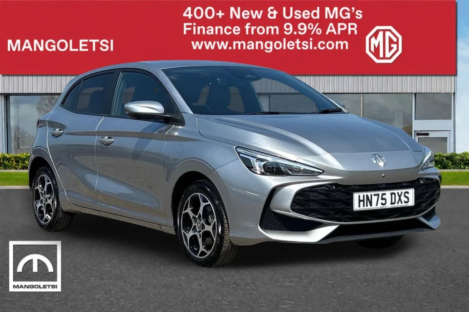MG MG3 1.5 Hybrid Trophy Euro 6 Ss Silver