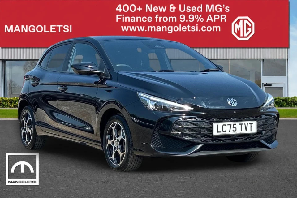 MG MG3 1.5 Hybrid Trophy Euro 6 Ss Black