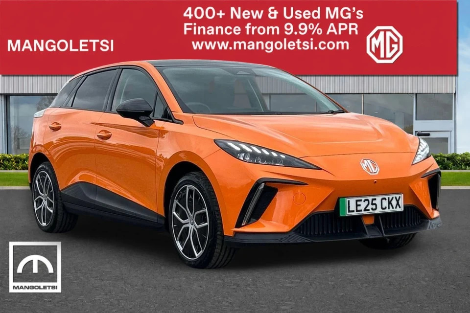 MG MG4 77Kwh Trophy Extended Range Orange