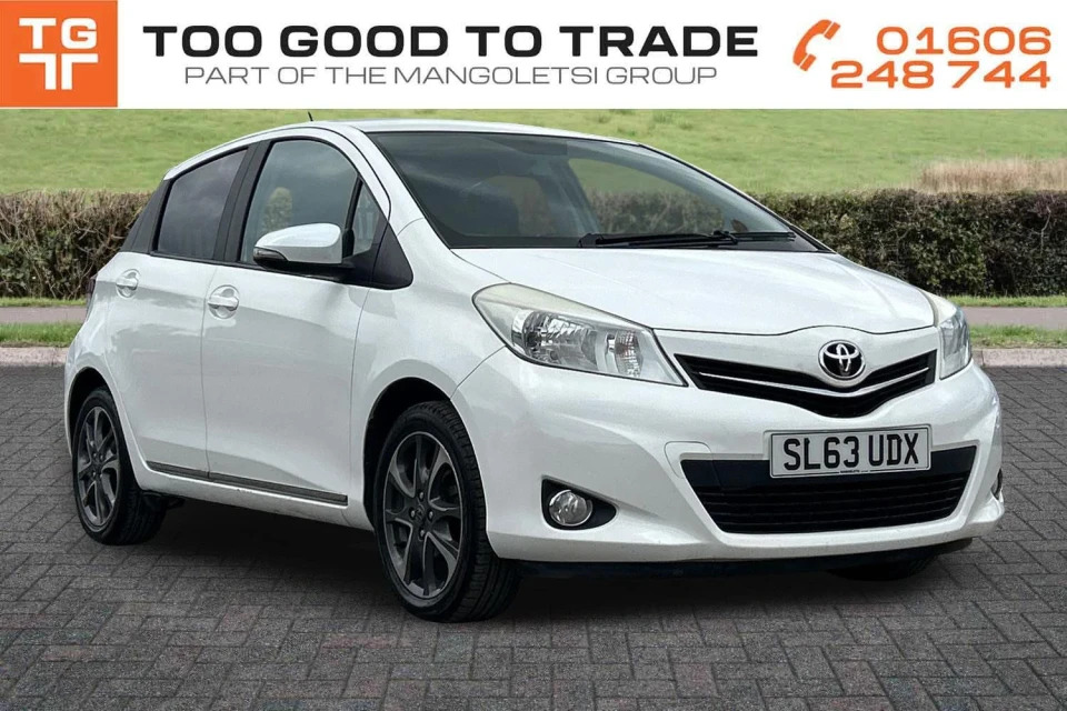 Toyota Yaris 1.33 Dual Vvt-i Trend Euro 5 White