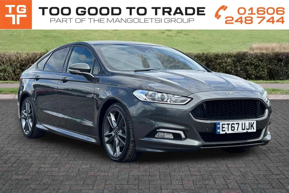 Ford Mondeo 2.0 Tdci St-line X Powershift Euro 6 Ss ET67UJK Grey