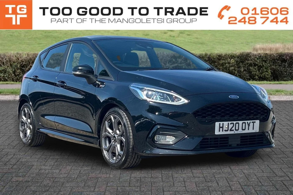Ford Fiesta 1.0T Ecoboost St-line Euro 6 Ss Black