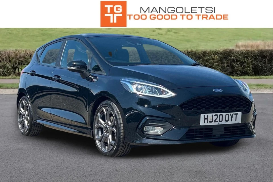 Ford Fiesta 1.0T Ecoboost St-line Euro 6 Ss HJ20OYT Black