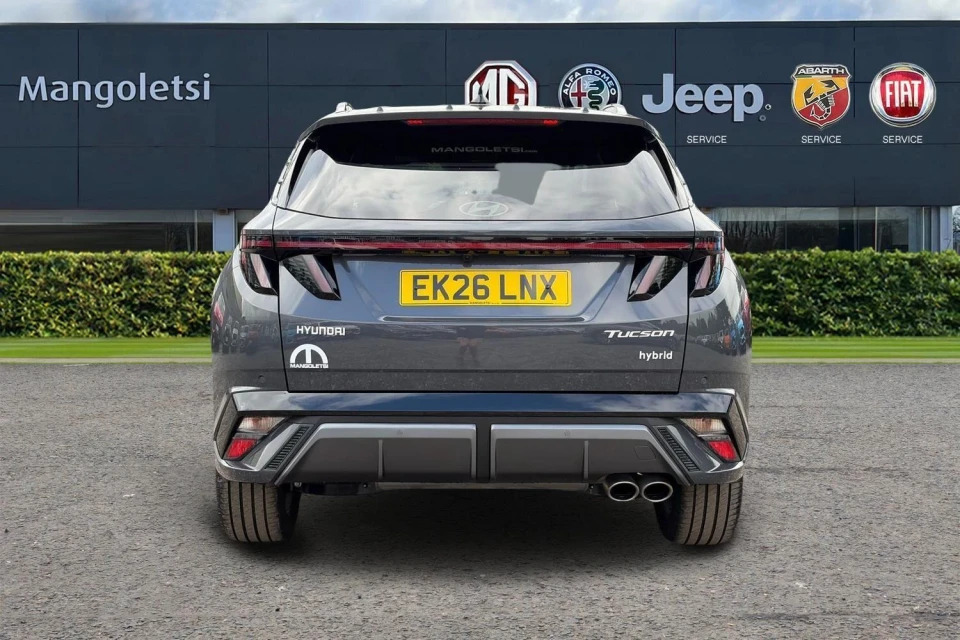 Hyundai Tucson 1.6T N Line Euro 6 Ss EK26LNX Grey #4