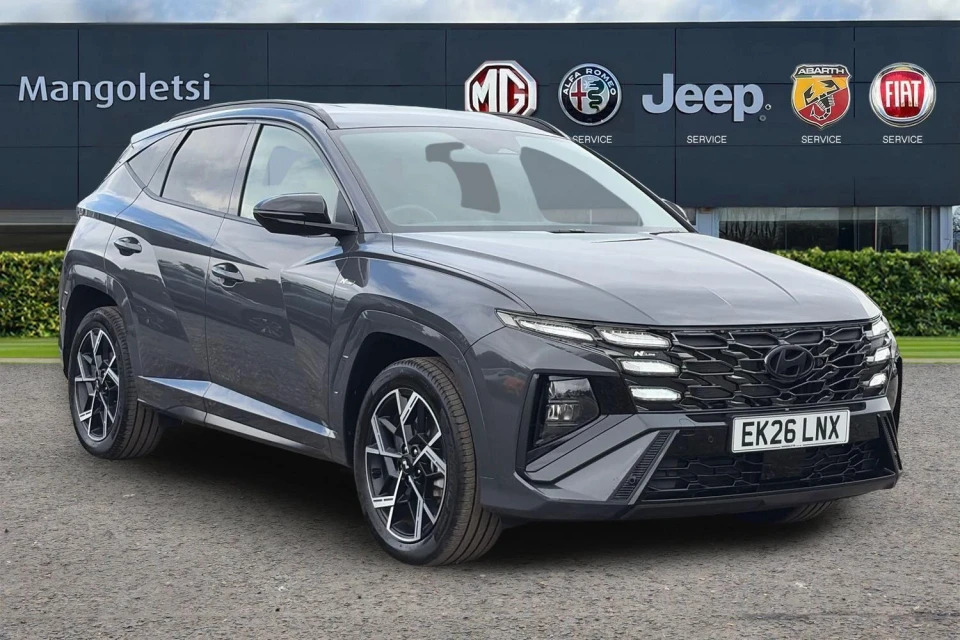 Hyundai Tucson 1.6T N Line Euro 6 Ss EK26LNX Grey