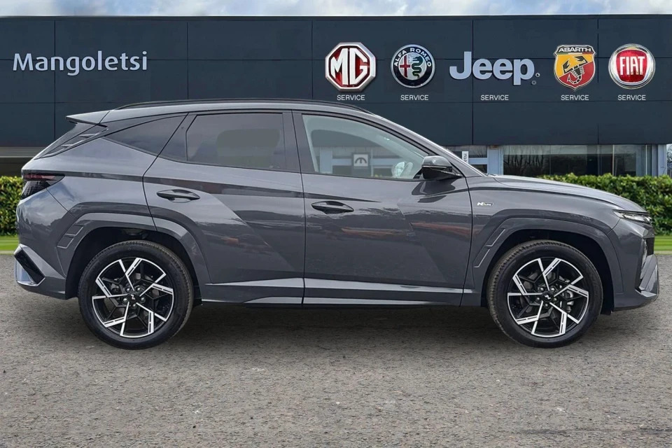 Hyundai Tucson 1.6T N Line Euro 6 Ss EK26LNX Grey #5