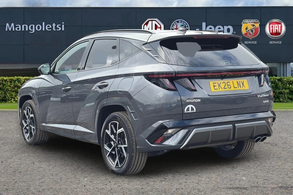 Hyundai Tucson 1.6T N Line Euro 6 Ss EK26LNX Grey #3