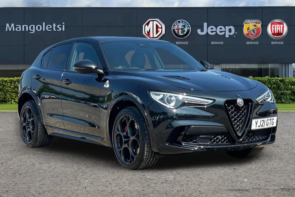 Alfa Romeo Stelvio 2.9 V6 Bi-turbo Quadrifoglio Q4 Awd Euro 6 S Black