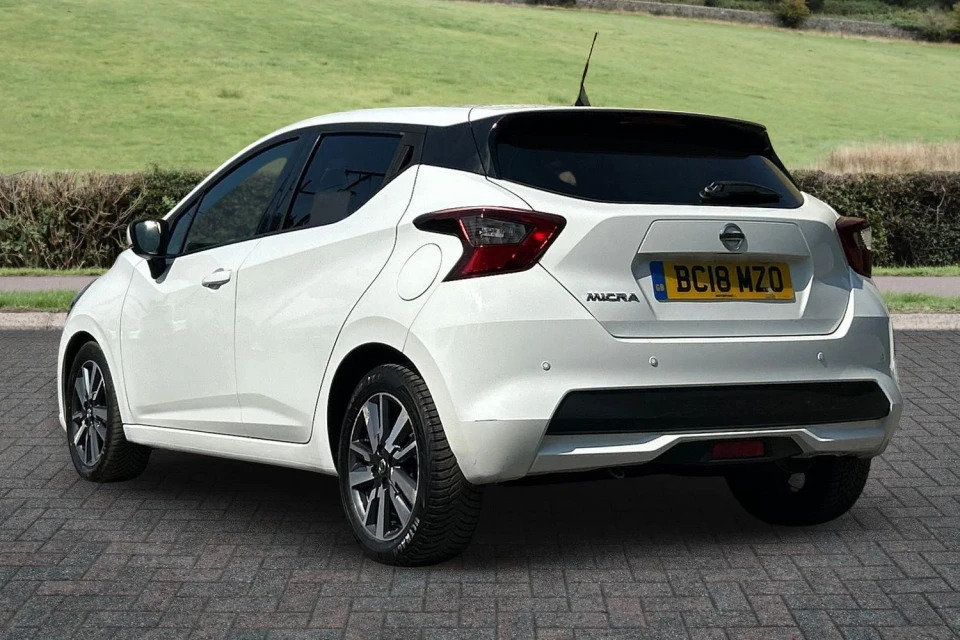 Nissan Micra 1.5 Dci N-connecta Euro 6 Ss White #3