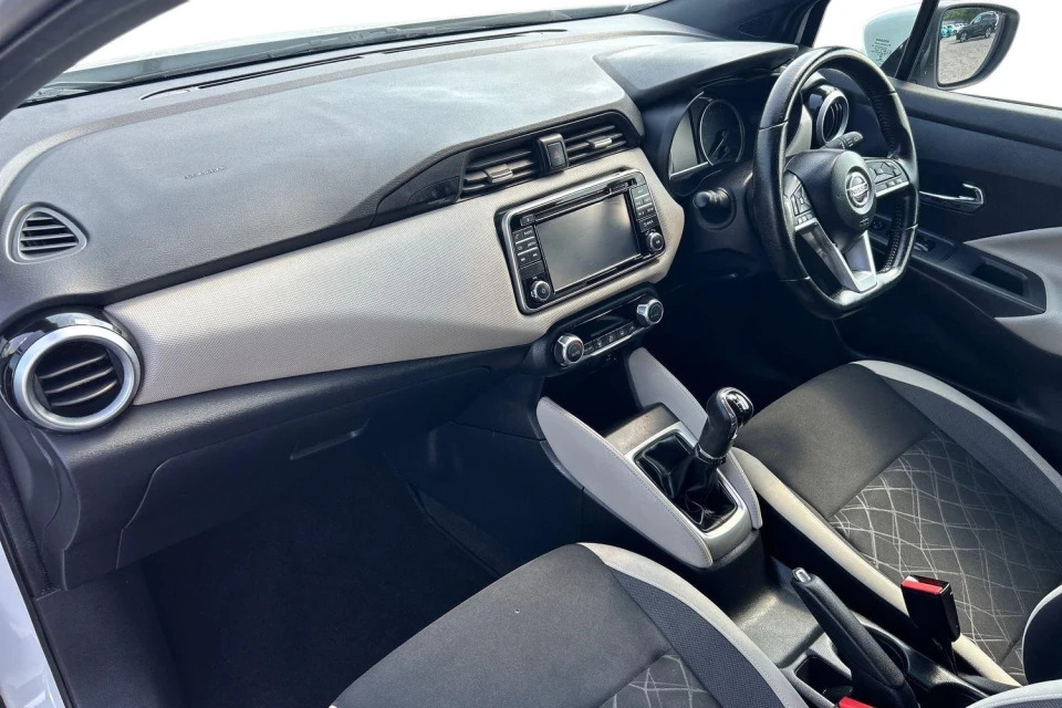 Nissan Micra 1.5 Dci N-connecta Euro 6 Ss White #2