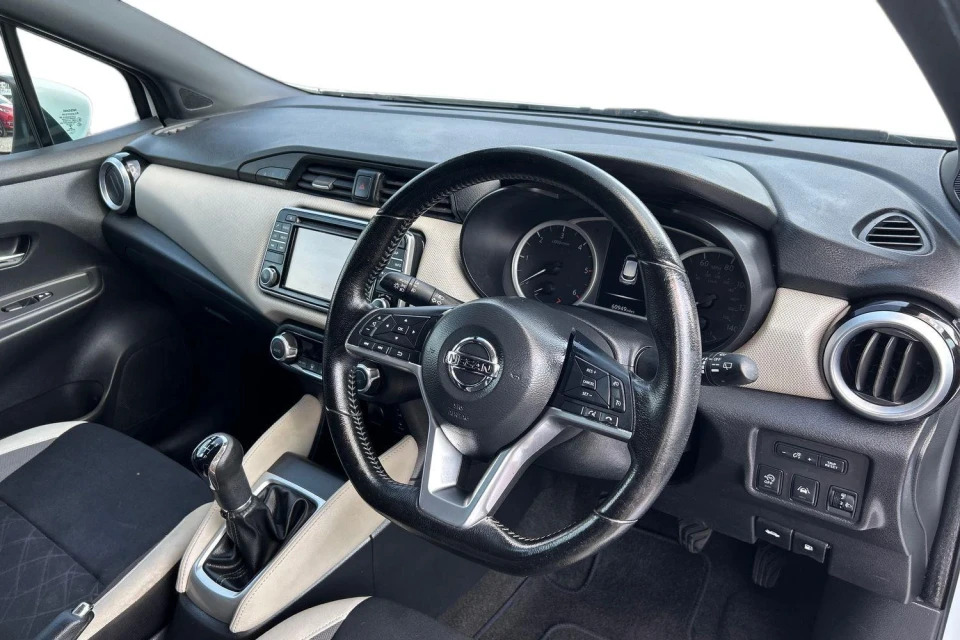 Nissan Micra 1.5 Dci N-connecta Euro 6 Ss White #6