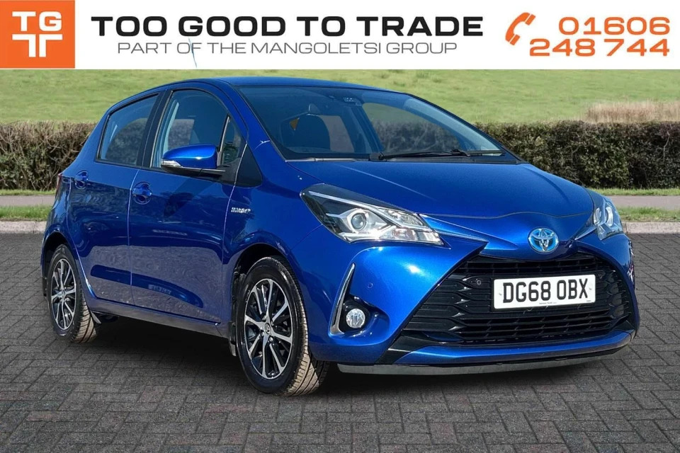 Toyota Yaris 1.5 Vvt-h Icon Tech E-cvt Euro 6 Ss Blue