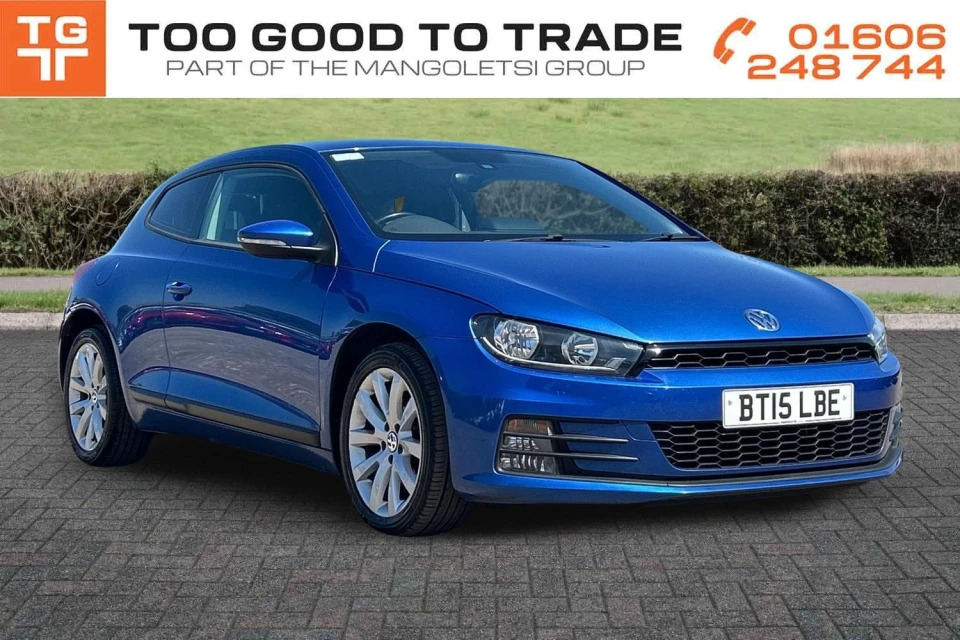 Volkswagen Scirocco 2.0 Tdi Bluemotion Tech Hatchback Manua Blue