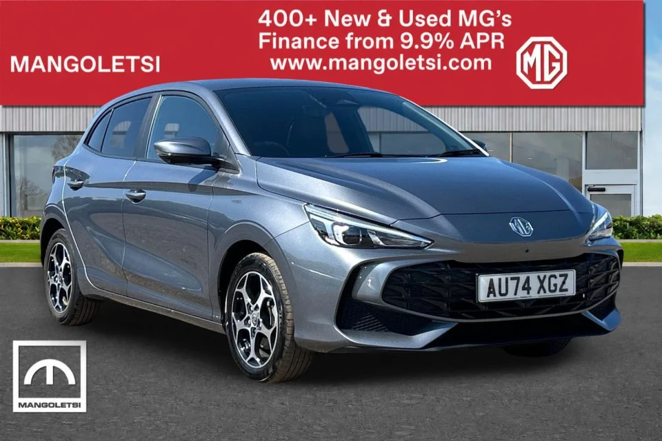 MG MG3 1.5 Hybrid Trophy Euro 6 Ss Grey