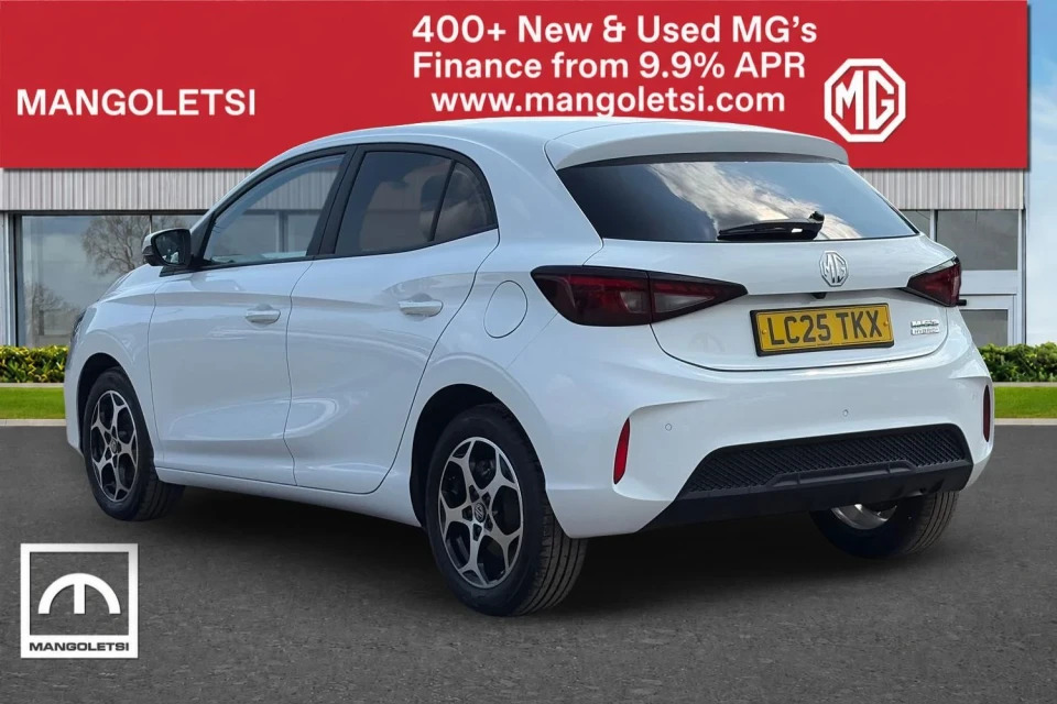 MG MG3 1.5 Hybrid Trophy Euro 6 Ss LC25TKX White #3