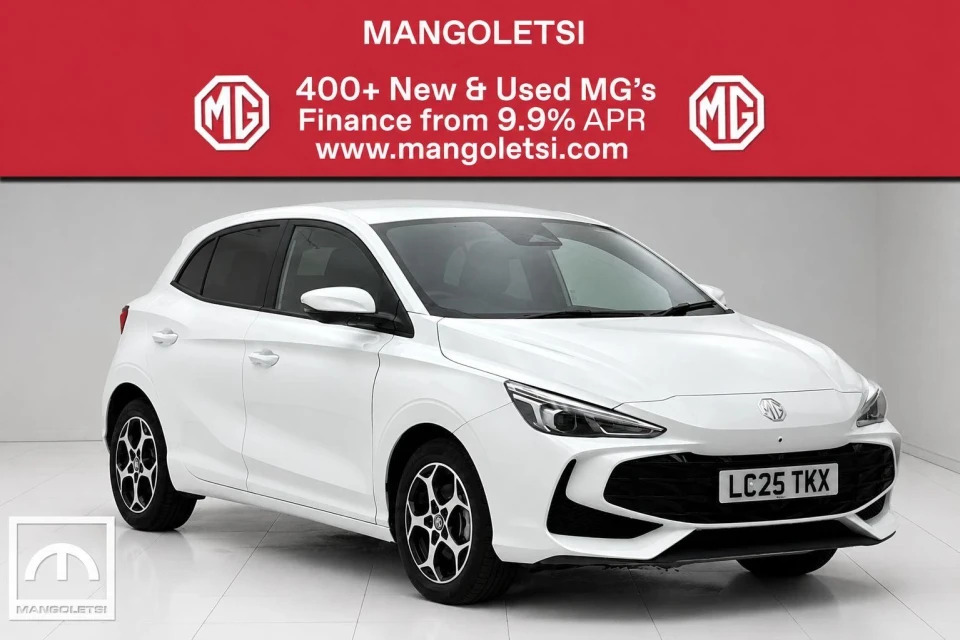 MG MG3 1.5 Hybrid Trophy Euro 6 Ss White