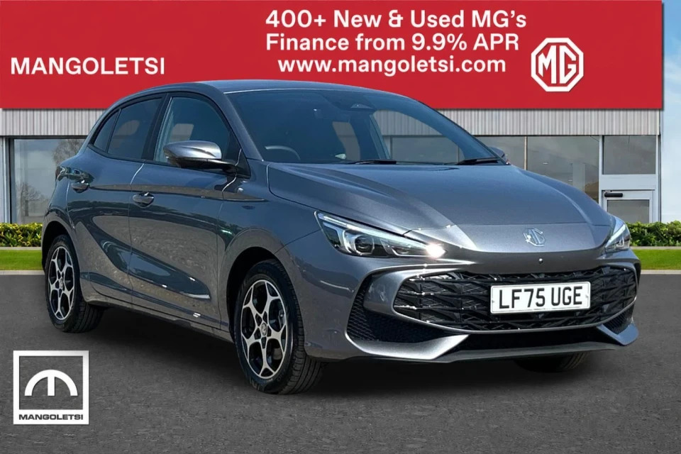 MG MG3 1.5 Hybrid Trophy Euro 6 Ss Grey
