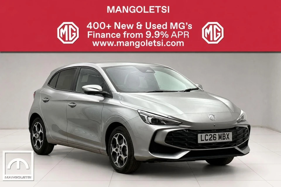 MG MG3 1.5 Hybrid Trophy Euro 6 Ss LC26MBX Silver