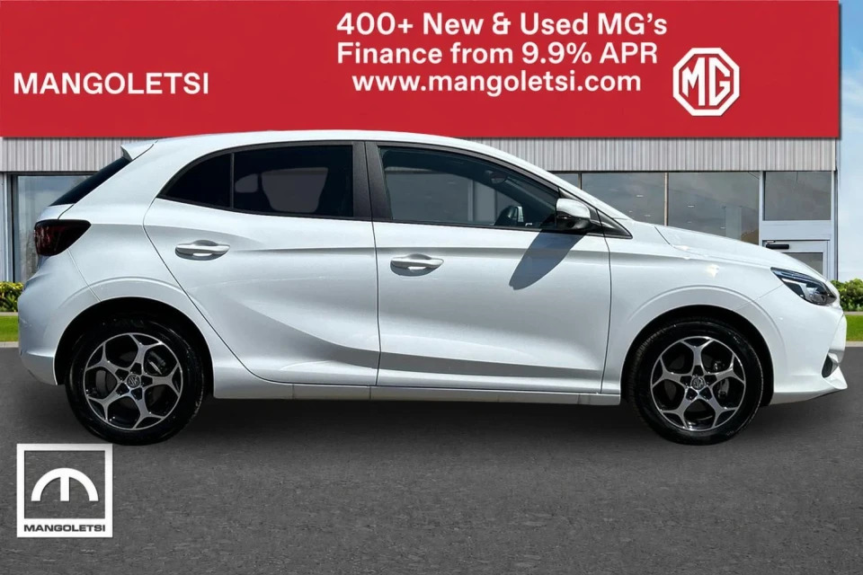 MG MG3 1.5 Hybrid Trophy Euro 6 Ss MW75SXR White #4