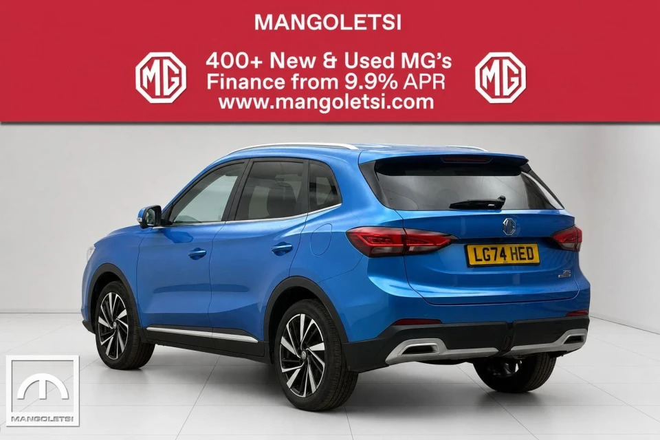 MG ZS 1.5 Hybrid Trophy Euro 6 Ss LG74HED Blue #2