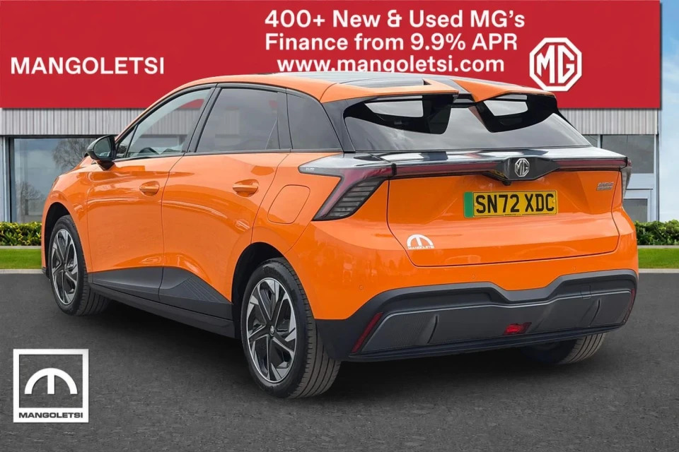 MG MG4 64Kwh Trophy Long Range SN72XDC Orange #3